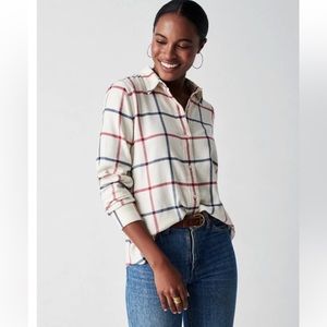 Faherty the classic stretch flannel shirt